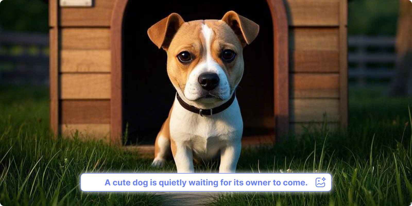 AI generated dog image